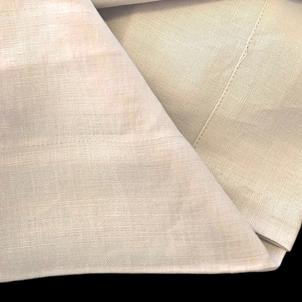 RH Restoration Hardware Belgian Opaque Mist Grey Curtain Panel 50 X‎ 96 NOS